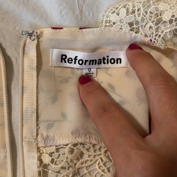 Reformation Elina Silk Dress - Picture 4 of 7